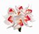 Buque Orquidea Cymbidium - Mix Rose 31cm - Imagem 2