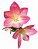 Galho Haste com 3 Mini Magnolia - Rosa 65cm - Imagem 4