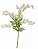 Galho Decorativo Floral Mimosa - Branca 57cm - Imagem 1