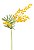 Galho Decorativo Floral Mimosa - Amarelo 57cm - Imagem 1