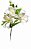 Galho com 3 Flores Lirio Branco 57cm Toque Real - Imagem 2