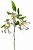 Galho com 3 Flores Lirio Branco 57cm Toque Real - Imagem 3