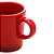 CJ 2 XICARAS DE CAFE DE CERAMICA RETRO VERMELHA 100ml WOLFF - Imagem 4