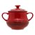 POTE DE CERAMICA RETRO VERMELHO WOLFF - Imagem 4