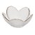 BOWL DE CRISTAL MARTELADO C/BORDA DOURADA TAJ FLOR 9cm WOLFF - Imagem 1