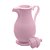 GARRAFA TERMICA DE PLASTICO VINTAGE ROSA 1L LYOR - Imagem 4