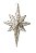 Estrela Pendente Nude 47cm - Imagem 1