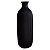 VASO DE VIDRO RISCADO PRETO DECORATIVO - Imagem 1
