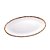 TRAVESSA MELAMINA BAMBU BRANCO 40cm Wolff - Imagem 1