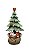 ESCULTURA ARVORE DE NATAL EM RESINA 17cm - Imagem 1