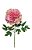 Galho Flor Peonia GD Rose Envelhecido 68cm - Imagem 1
