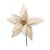Poinsetia Decorativa Champanhe - 23cm - Imagem 1