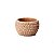 CACHEPOT EM CIMENTO TERRACOTA RUSTICO 10cm - Imagem 1