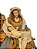 Sagrada Familia Decorativa com Maria e Jesus no Burro 43cm - Imagem 2
