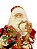 Papai Noel Decorativo Vermelho e Dourado 60cm - Imagem 3