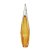 ESCULTURA GOTA DECORATIVA ESTILO MURANO AMBAR 48CM - Imagem 1