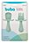 KIT TALHERES INFANTIL SILICONE - VERDE BUBA - Imagem 1