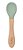 COLHER INFANTIL SILICONE E BAMBU - VERDE BUBA - Imagem 2