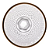 CJ 6 TACAS P/AGUA C/FIO DOURADO BICO DE JACA 300ml WOLFF - Imagem 4