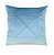 Almofada Premium Matelasse Azul Tiffanny Geometrico 50x50cm - Imagem 1