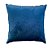Almofada Premium Veludo Azul Decorativa 50x50cm - Imagem 1