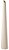 VASO CONE EM CERAMICA OFF WHITE MART 46,5cm - Imagem 1