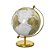 GLOBO DECORATIVO BRANCO E DOURADO 28cm - Imagem 1