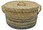 CESTO SEAGRASS  COM TAMPA ZOES MEK 32cm - Imagem 1