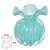 VASO VIDRO MURANO AZUL SOLIDO CLARO 13cm - Imagem 2