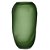 VASO DECORATIVO VIDRO VERDE 36cm ALTO PADRAO - Imagem 1