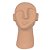 ESCULTURA DECORATIVA BUSTO CIMENTO CARAMELO 14,5cm - Imagem 1
