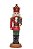 Soldado Quebra Nozes Decorativo Vermelho/ Verde 32cm - Imagem 1