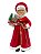 Mamae Noel em Pe com vestido Vermelho e arvore 45cm - Imagem 1