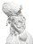 Boneca Natalina  Angel em Pe - Branca- 46cm - Imagem 3