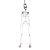 BONECO CAVEIRA ESQUELETO HALLOWEEN 90cm - Imagem 1