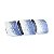 Fita Decorativa Azul e Prata com Brilho 9,14m - Imagem 1