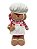 Boneco Natalino cozinheiro Gingerbread 40cm - Imagem 1