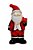 Escultura Papai Noel Vermelho em Resina - 17x9x5cm - Imagem 1