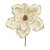 Flor Magnolia Decorativa com Pinha 30cm - Imagem 1
