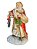 Papai Noel em Resina com guirlanda  Vm / Vd 25cm - Imagem 2