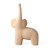 Kit Com 3 Esculturas Elefantes Coloridos em Ceramica Mart - Imagem 4