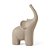 Kit Com 3 Esculturas Elefantes Coloridos em Ceramica Mart - Imagem 2