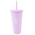 COPO C/ CANUDO TEXTURIZADO 700ML CALMOMILA FOSCO UATT - Imagem 1