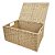 CESTO C/TAMPA MULTIUSO SEAGRASS WAYANA NATURAL MEK 40cm - Imagem 3