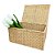 CESTO C/TAMPA MULTIUSO SEAGRASS WAYANA NATURAL MEK 40cm - Imagem 5