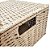 CESTO C/TAMPA MULTIUSO SEAGRASS WAYANA NATURAL MEK 40cm - Imagem 2