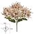 BUQUE LIRIO MINI X18 FLORES OFF WHITE OUTONO 32cm - Imagem 2