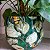 VASO EM METAL LAMMIE SIGNATURE BEE GREEN 15x17cm - Imagem 4