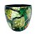 VASO EM METAL LAMMIE SIGNATURE BEE GREEN 15x17cm - Imagem 2