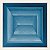 QUADRO EM CANVAS ABSTRATO ESTAMPADO AZUL MART - Imagem 1